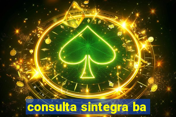 consulta sintegra ba